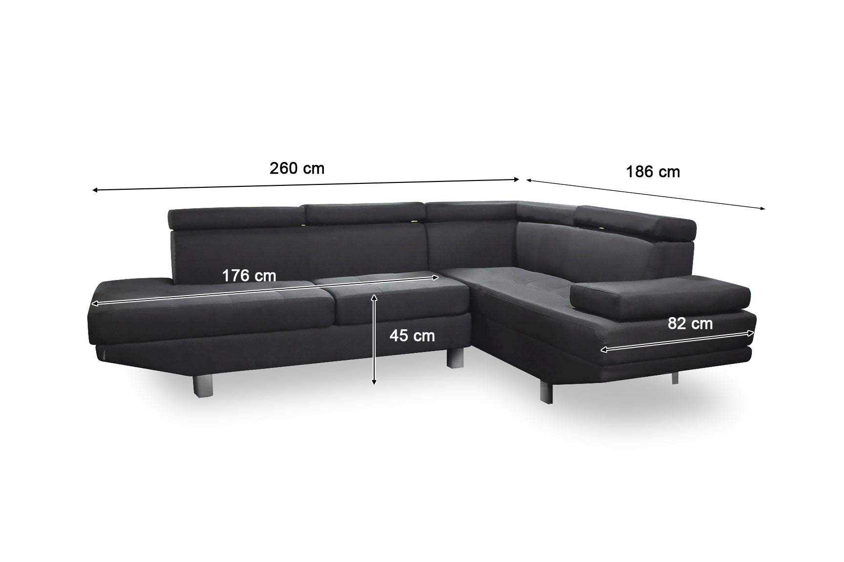 Briz Corner Sectional Sofa Linen Pr8713 Sofas Sectionals Sofa Beds Nz Depot 7 - Nz Depot