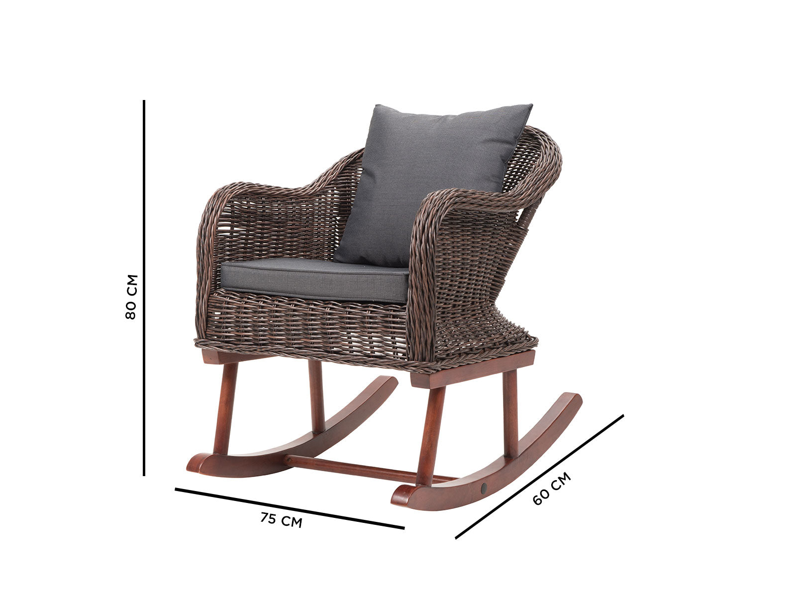 Cannes Rocking Chair Pr8813 Rocking Chair Nz Depot 6 - Nz Depot