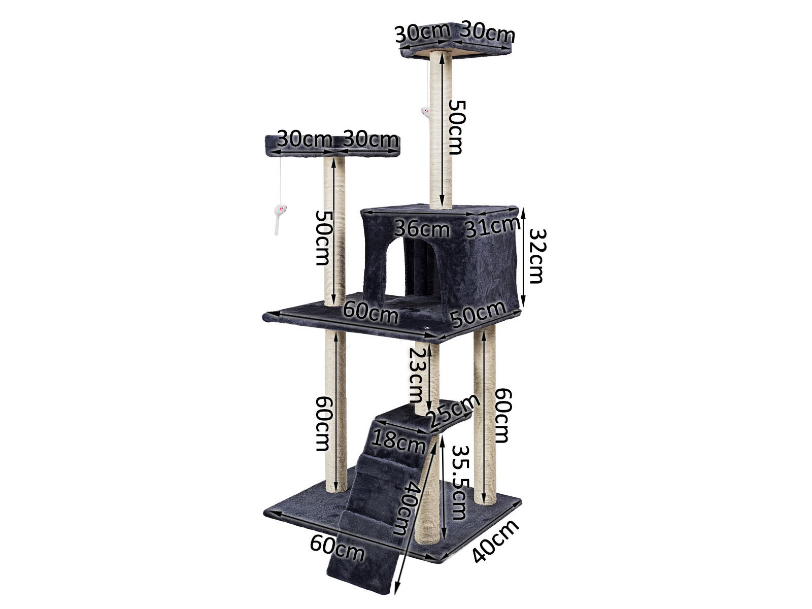 Cat Tree 150Cm Pr2468 Bedding Nz Depot 6 - Nz Depot