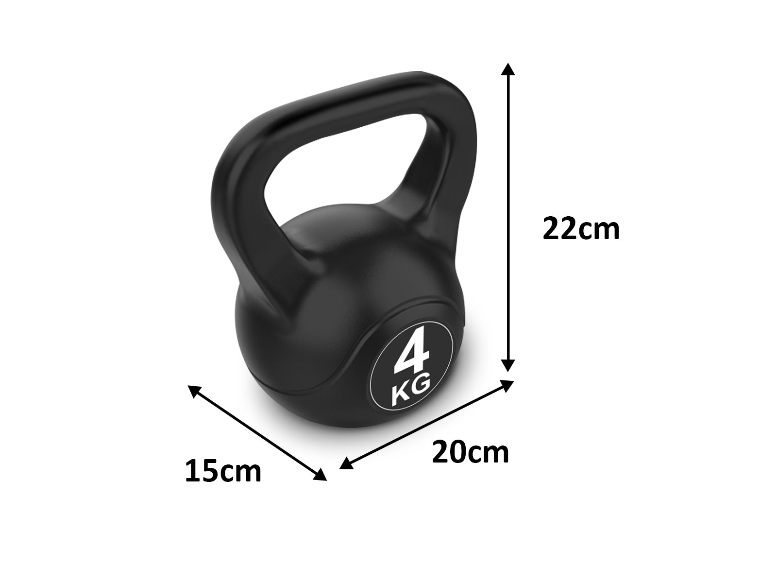 Cement Kettlebell 4Kg Pr6316 Weight Bench Nz Depot 3 - Nz Depot