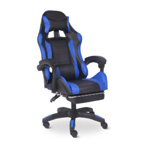 Chano Deluxe Gaming Chair PU Blue