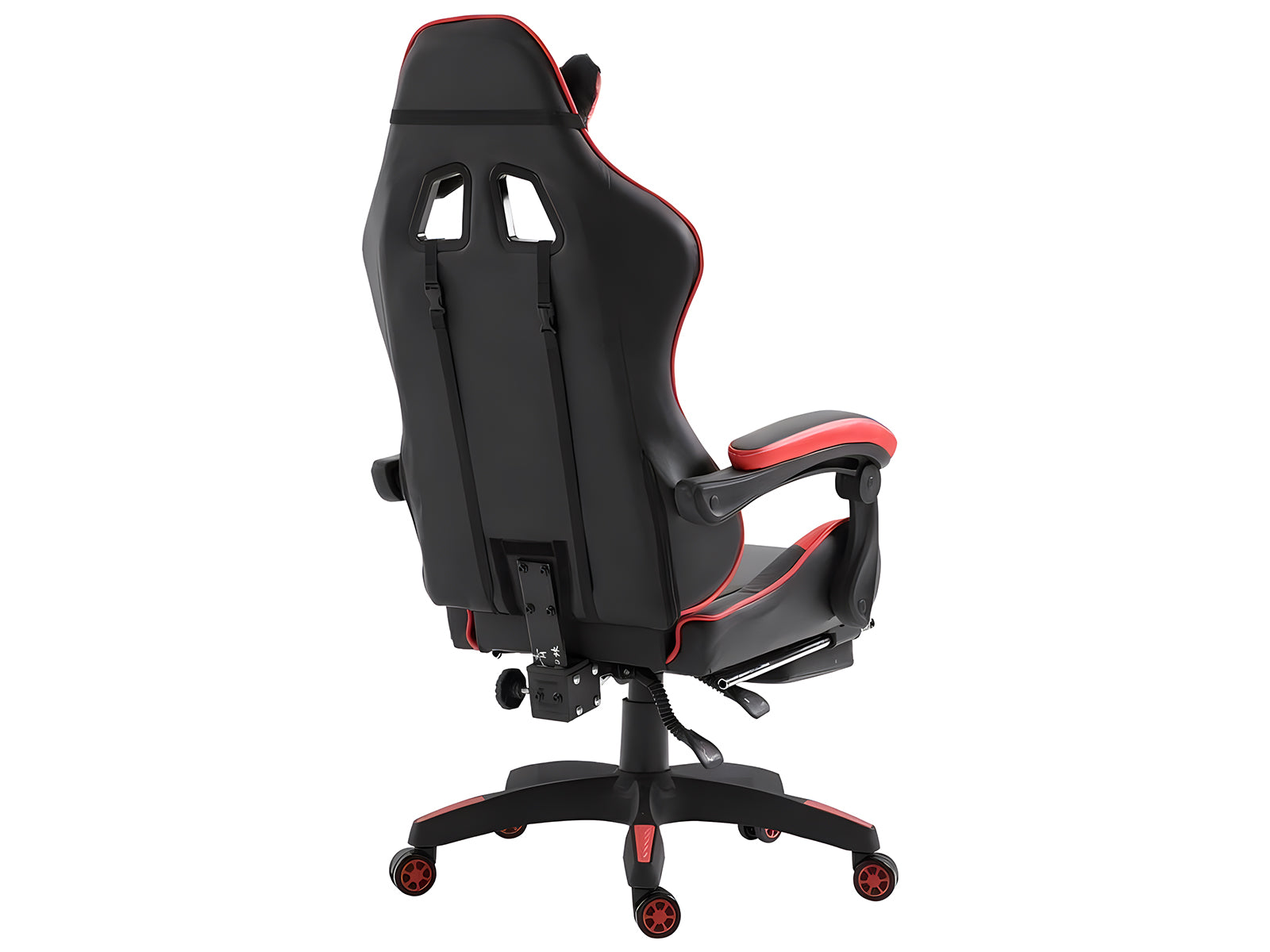 Chano Deluxe Gaming Chair Pu Red Pr8925 Office Chairs Nz Depot 7 - Nz Depot