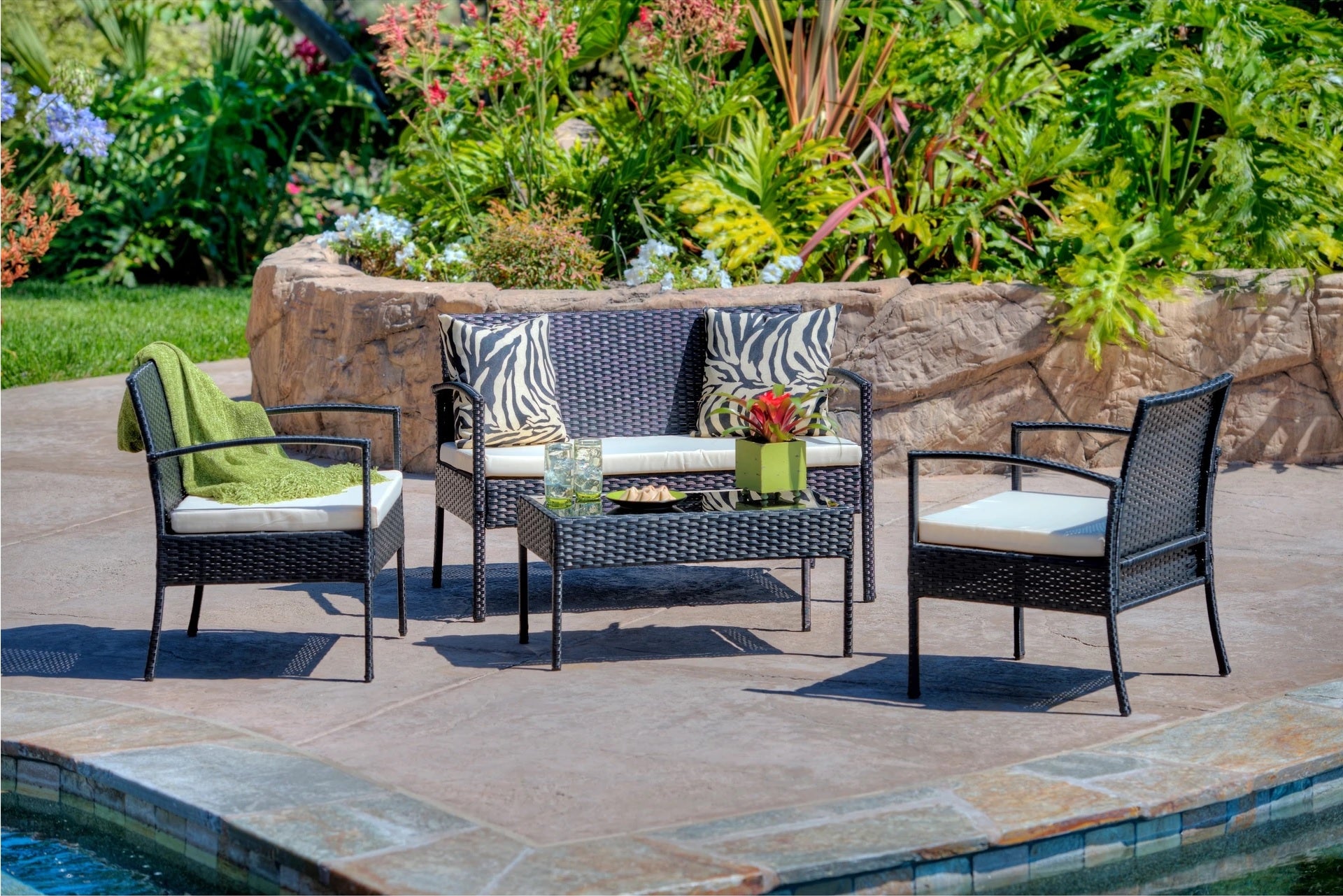 Classique Outdoor Lounge 4Pc Pr666445 Outdoor Furniture Nz Depot 5 - Nz Depot