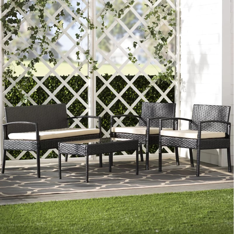 Classique Outdoor Lounge 4Pc Pr666445 Outdoor Furniture Nz Depot 9 - Nz Depot