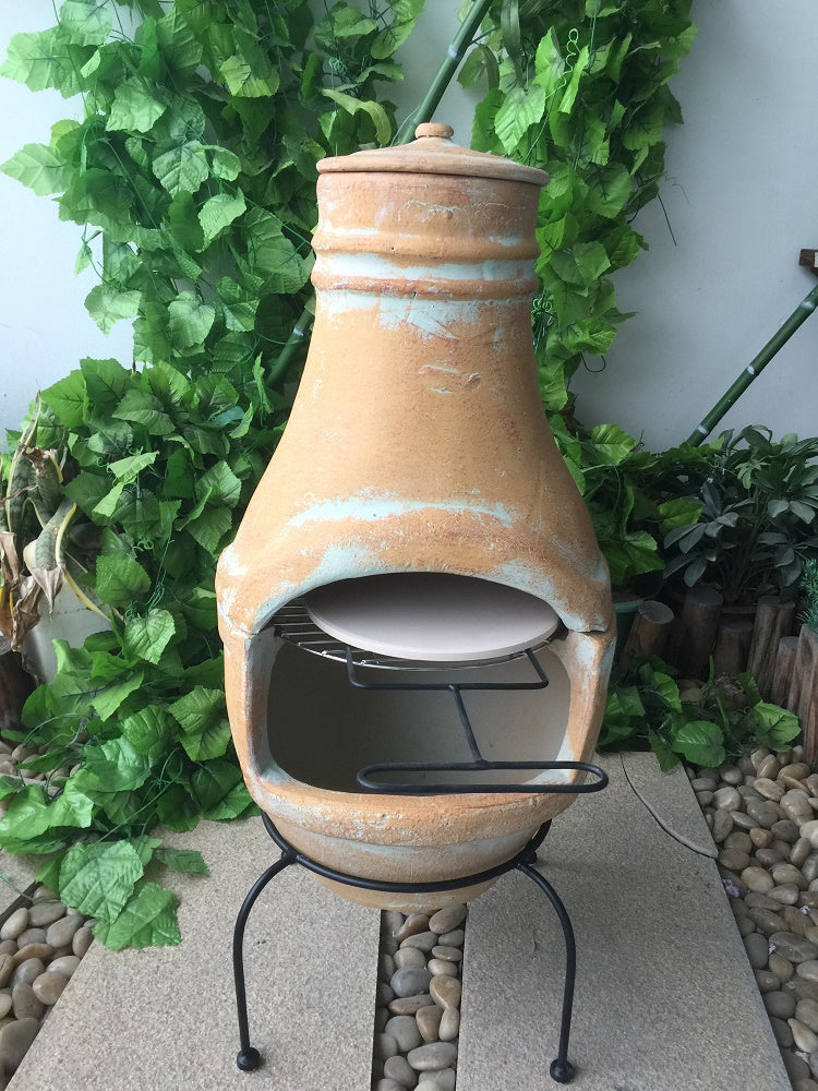 Clay Pizza Oven With Stand Grill Pr1653 1 All Outdoor Nz Depot 5 - Nz Depot