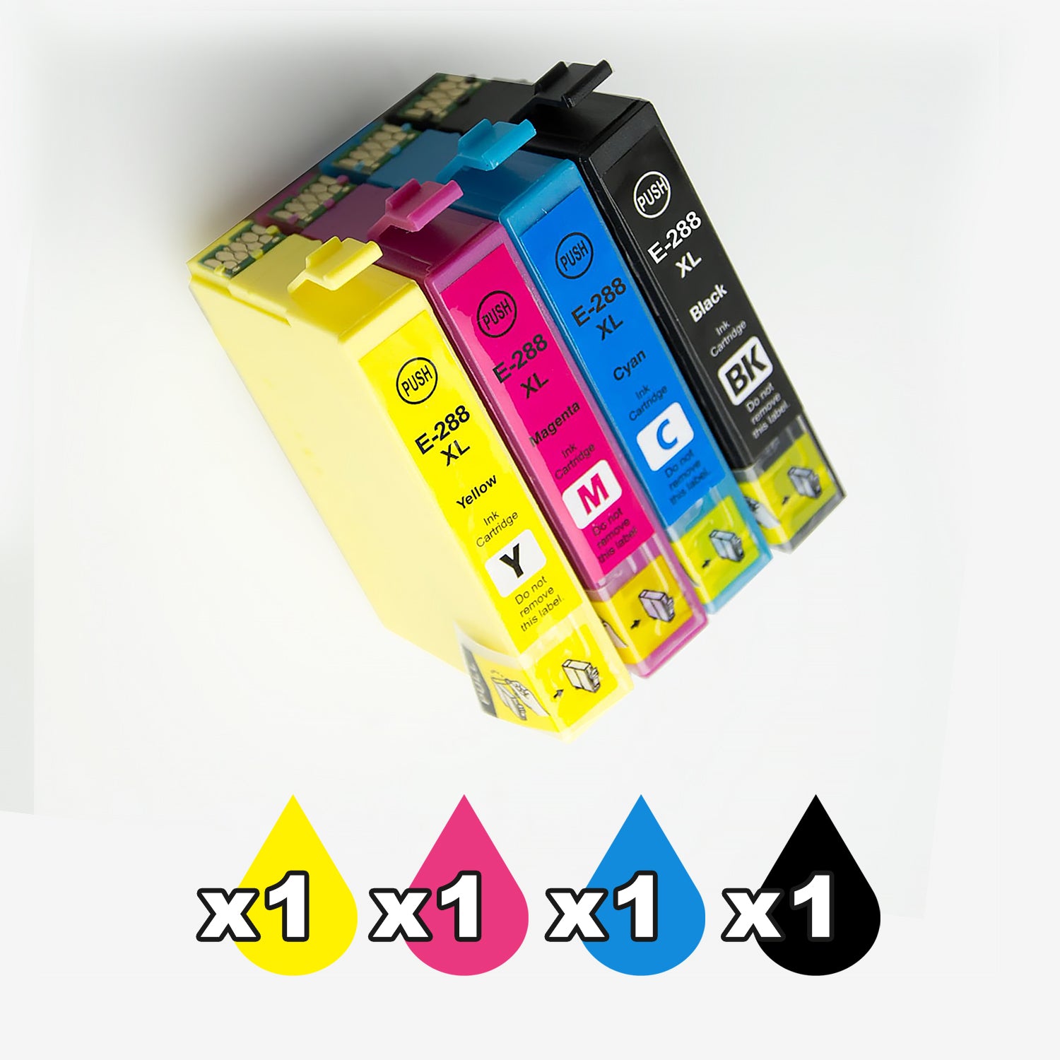 Compatible Ink Cartridges Set For Epson 288Xl