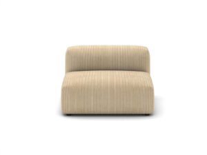 Corduroy Fabric Sofa Armless Chaise Pr65293 Sofas Sectionals Sofa Beds Nz Depot - Nz Depot