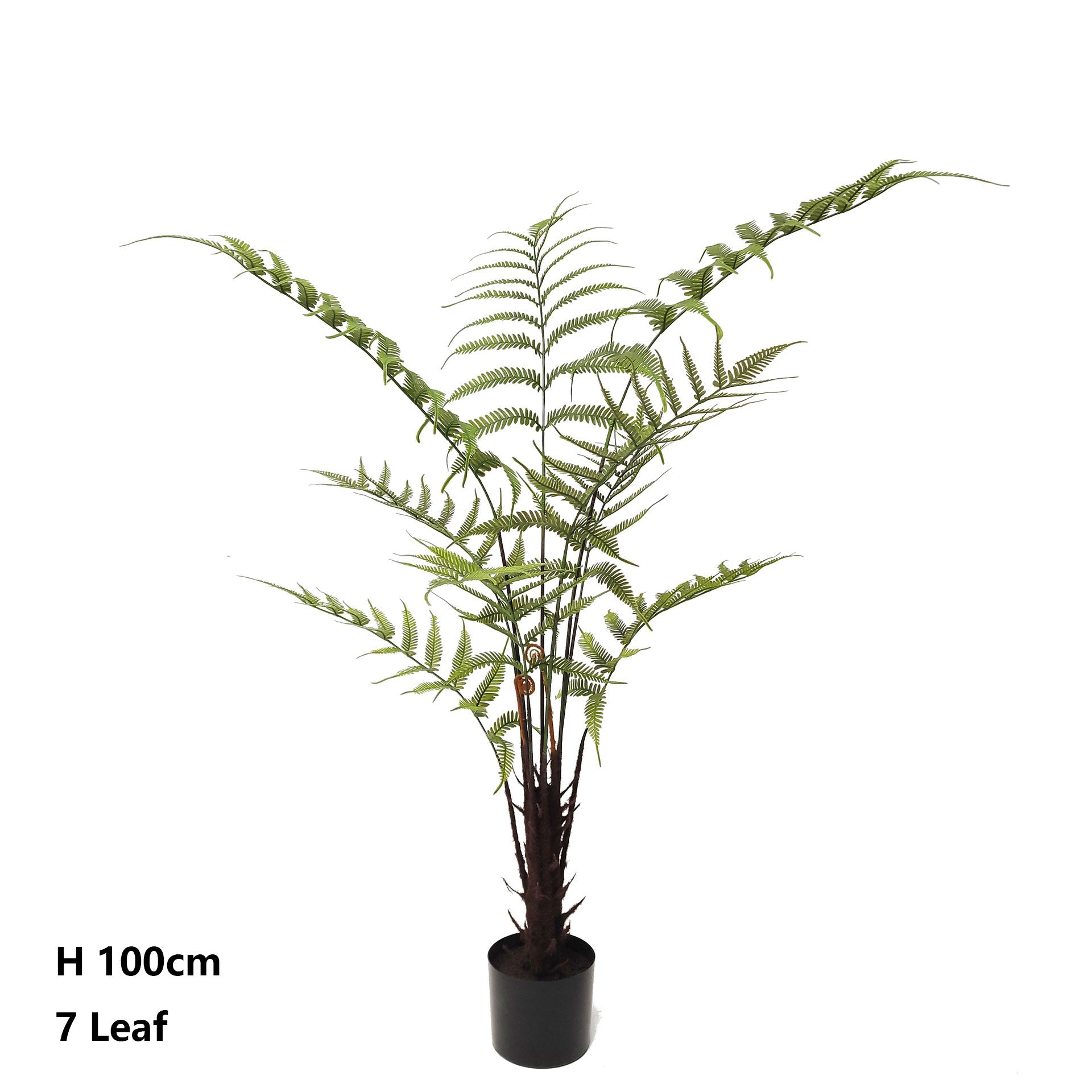 Ds Bs Artificial Plastic Tropical Palm Tree Pteridophytes-100Cm