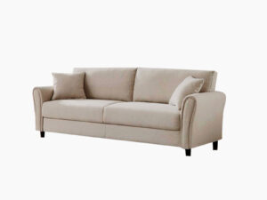 DS Cozza Linen Sofa New Beige PR65463 Sofas Sectionals Sofa Beds NZ DEPOT