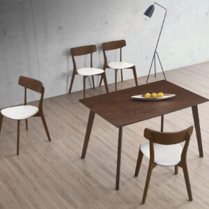 Fiesta + Iora Dining Set Walnut