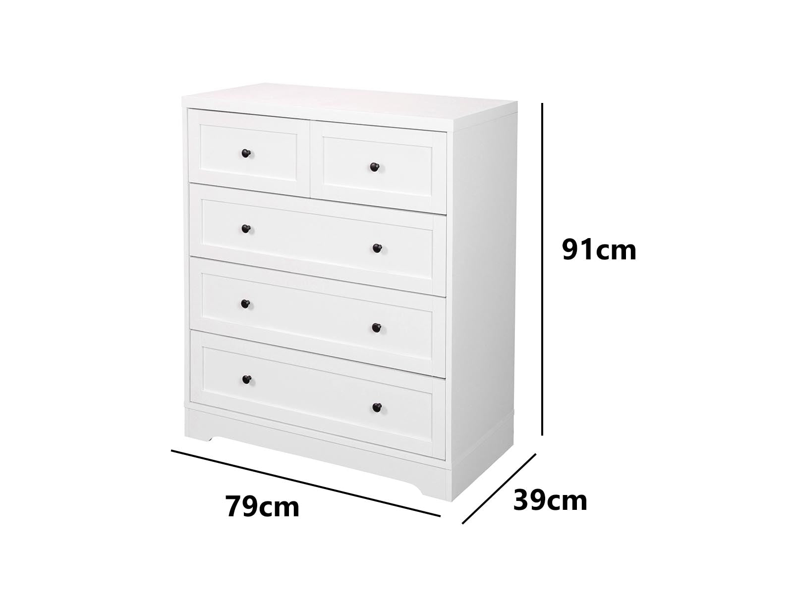 Ds Franska 5 Drawers Tallboy Pr8605 Tallboys Nz Depot 5 - Nz Depot