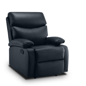 Giselle Recliner Chair PU Black