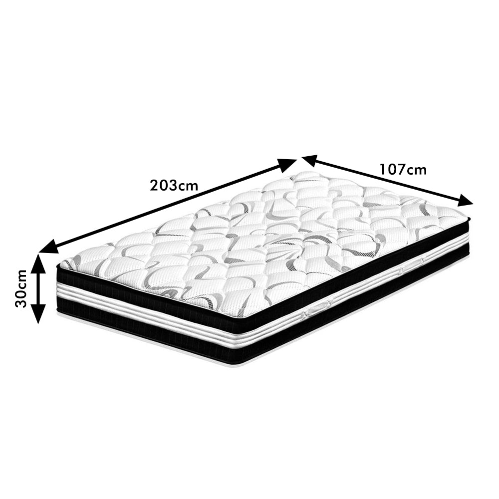 Ds King Single Top Mattress Pr2154 2 Mattresses Nz Depot 5 - Nz Depot