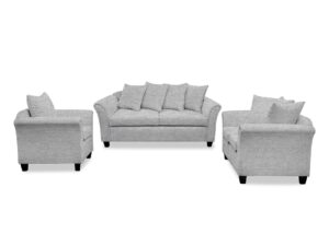 Ds Nz Made Chika Sofa 321 Comfy Silver Pr9112 3 Sofas Sectionals Sofa Beds Nz Depot - Nz Depot