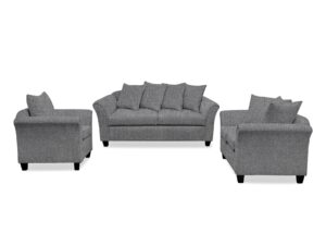 Ds Nz Made Chika Sofa 321 Vish Grey Pr9112 5 Sofas Sectionals Sofa Beds Nz Depot - Nz Depot