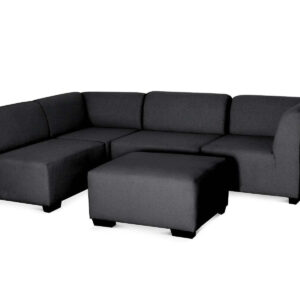 DS NZ made Andy corner sofa Vish black