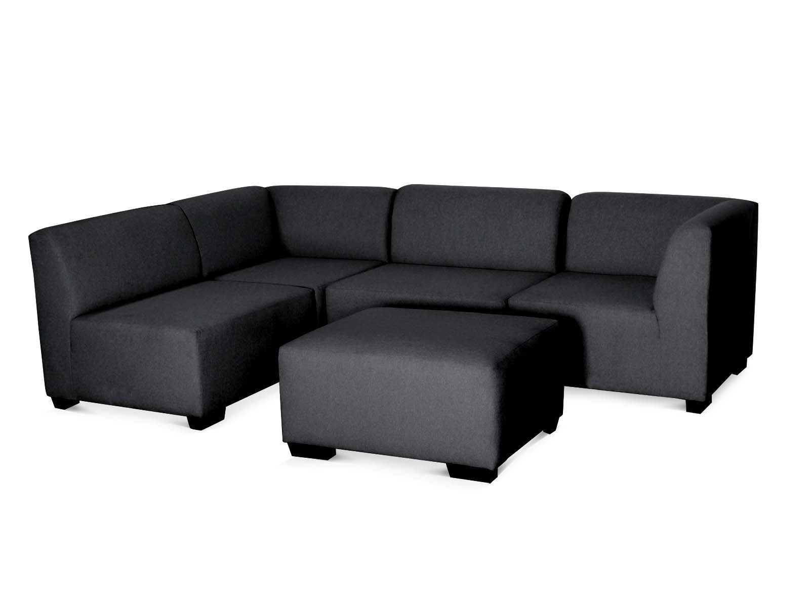 Ds Nz Made Andy Corner Sofa Vish Black