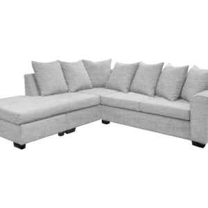 DS NZ made Lavern corner sofa Comfy Silver