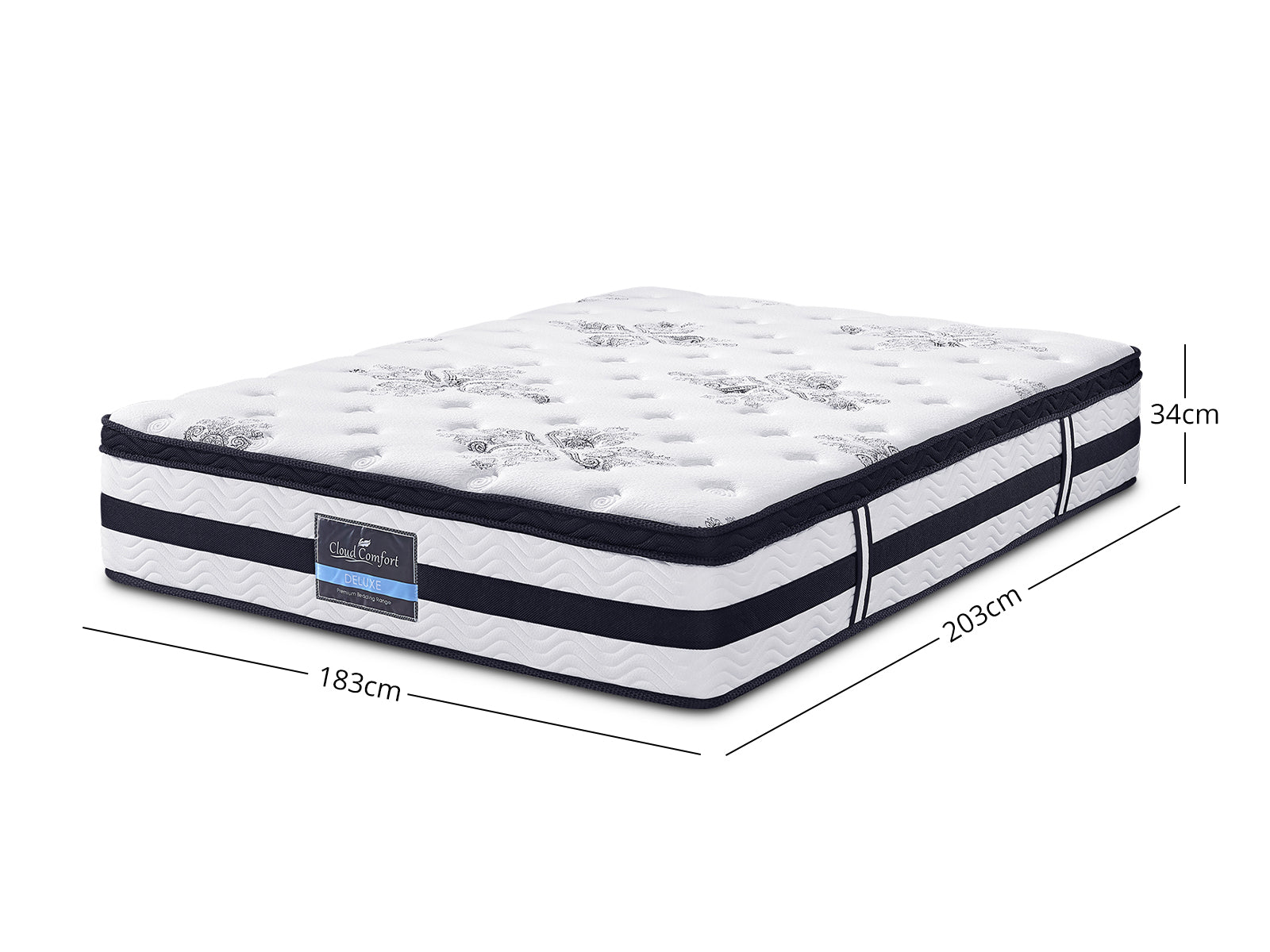 Ds Super King Top Euro Mattress Pr2153 3 Bed Frames Nz Depot 3 - Nz Depot