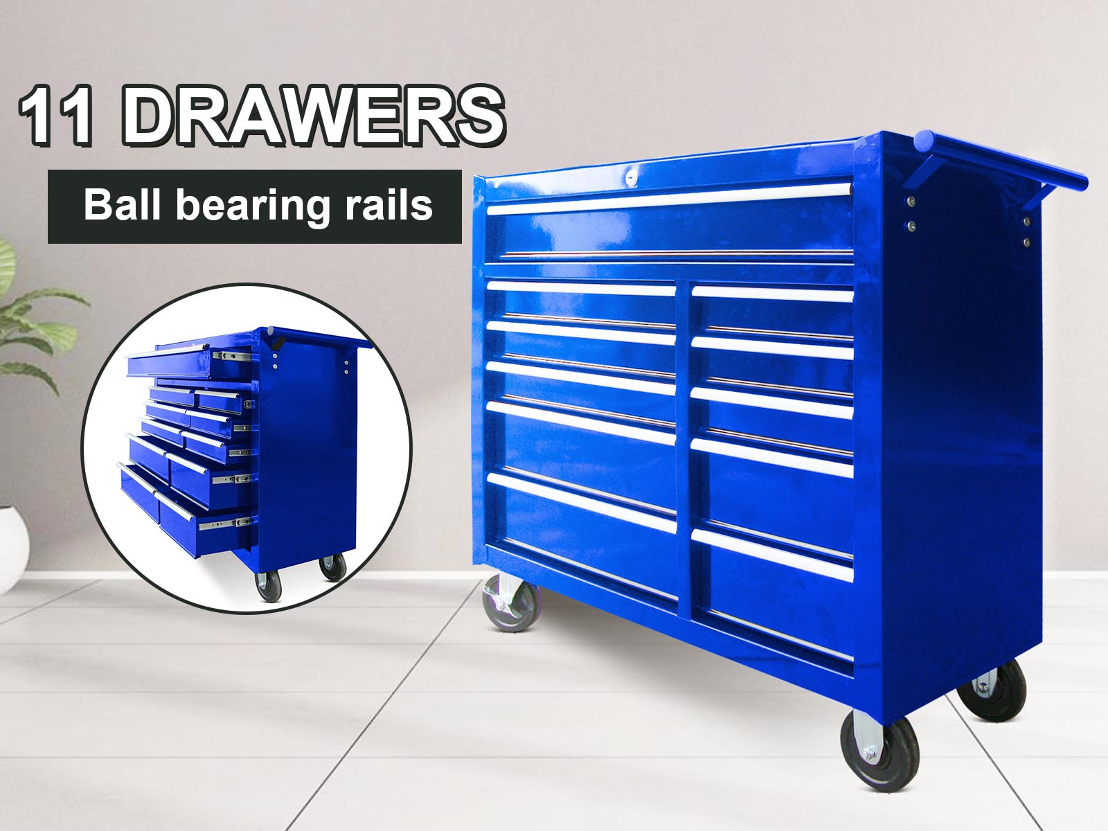 Ds Tool Cabinet Roll Cabinet 11 Drawer Blue Pr6665357 1 Diesel Pumps Nz Depot 5 - Nz Depot