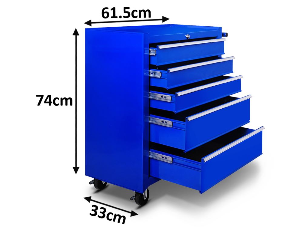 Ds Tool Cabinet Roll Cabinet 5 Draw Pr1174 Diesel Pumps Nz Depot 5 - Nz Depot