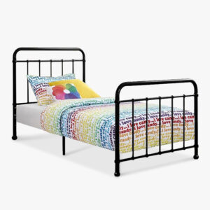 Darcy Single Bed Frame - Metal Black