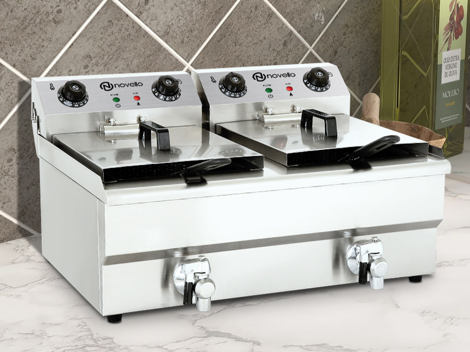 Deep Fryer Twin Taps Pr9142 Small Appliance Nz Depot 7 - Nz Depot