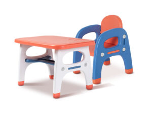 Dinosaur Table And Chair Set 12 Orange Blue Pr6621 Kid Organisers Nz Depot - Nz Depot