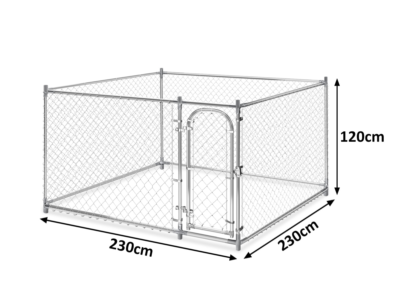 Dog Run 2.3X2.3X1.2M Pr666376 Bedding Nz Depot 6 - Nz Depot