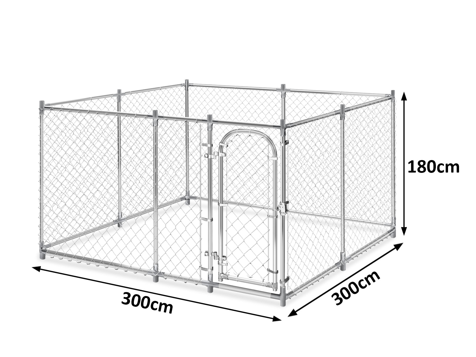 Dog Run B 3X3X1.8M Pr666376 1 Bedding Nz Depot 4 - Nz Depot