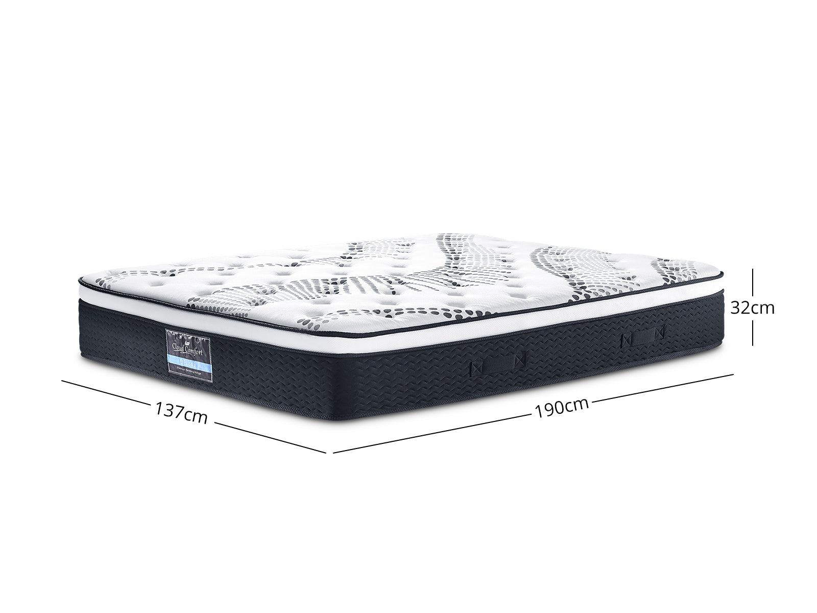 Double Top Mattress Pr2152 1 Mattresses Nz Depot 3 - Nz Depot