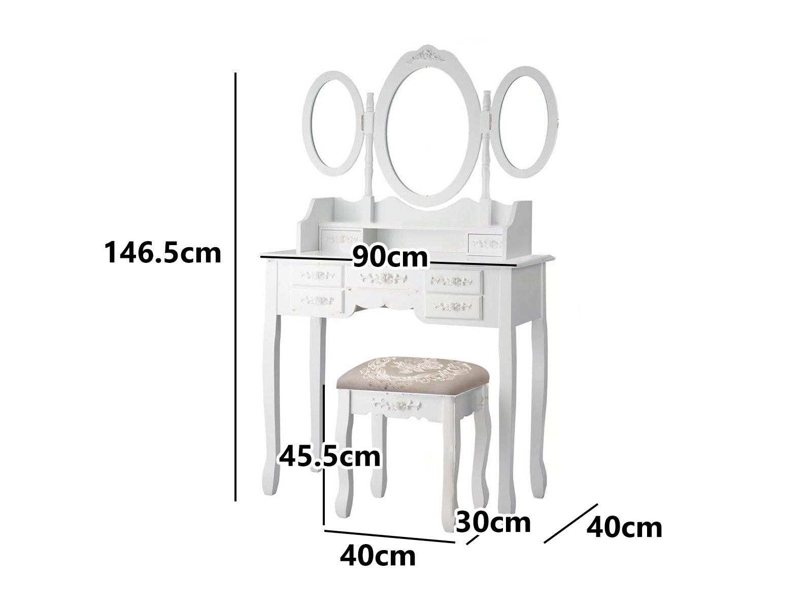 Dressing Tables - Nz Depot