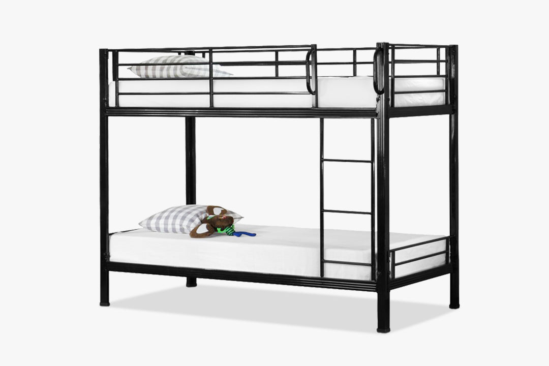 EASY FIX METAL BUNK BED BLACK PR1365 Bed Frames NZ DEPOT 5 - NZ DEPOT