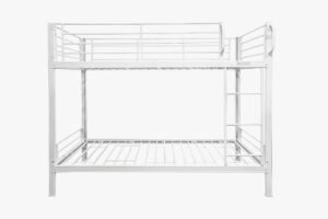 EASY FIX METAL BUNK BED WHITE PR1365 1 Bed Frames NZ DEPOT - NZ DEPOT