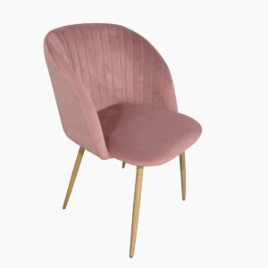 Dining Chair Velvet Pink