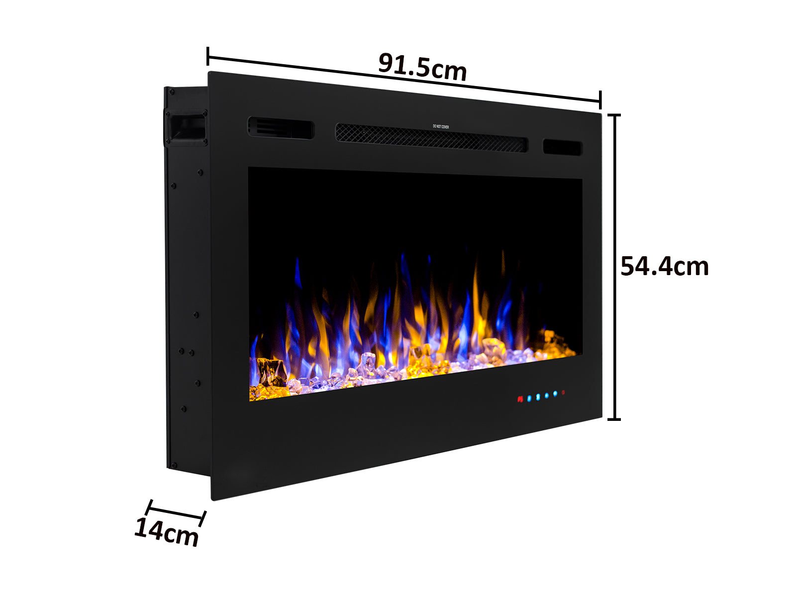 Electric Fireplace Wall Mounted Pr9041 Wall Heater Nz Depot 3 - Nz Depot