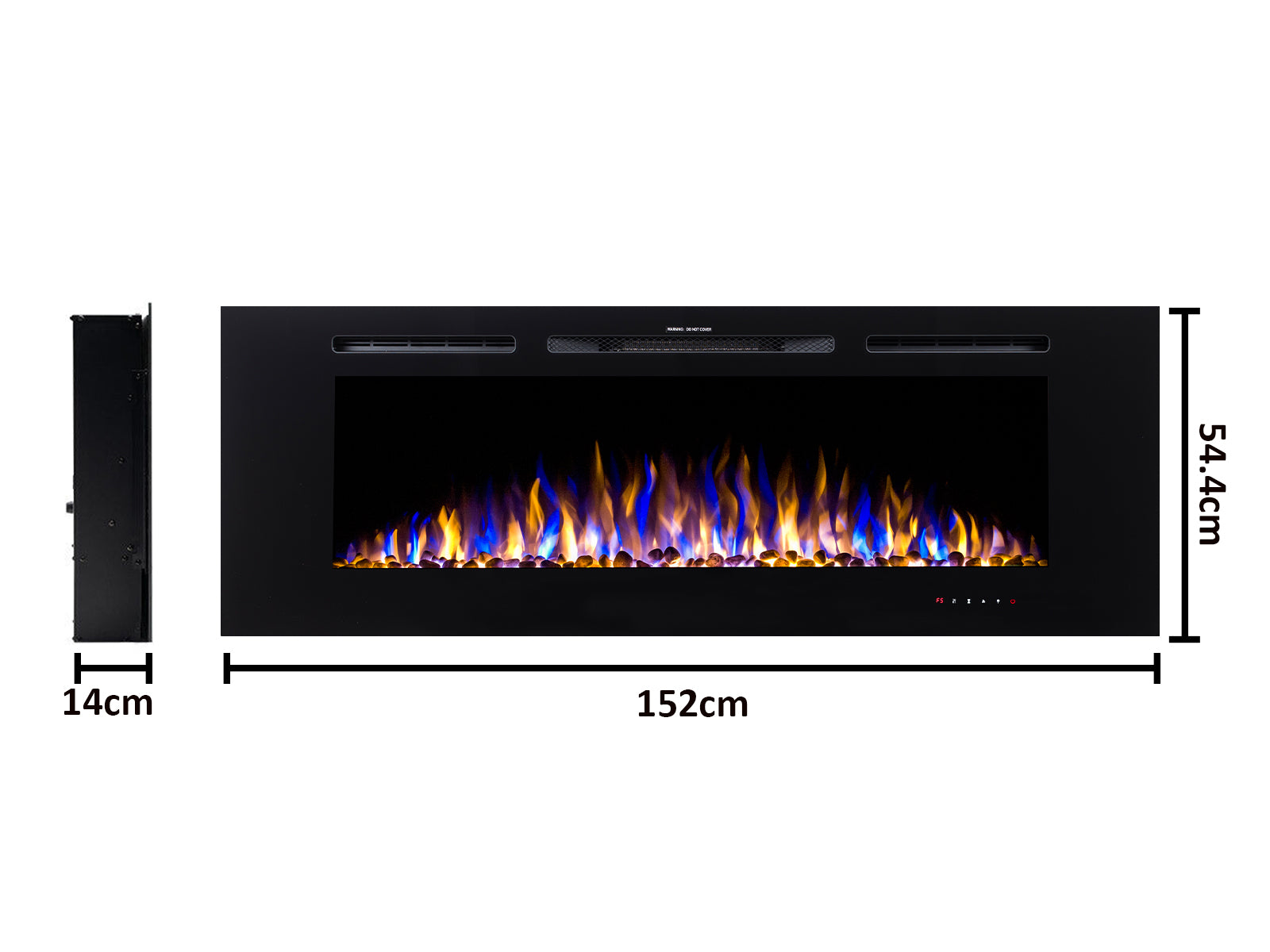 Electric Fireplace Wall Mounted Pr9043 Wall Heater Nz Depot 5 - Nz Depot