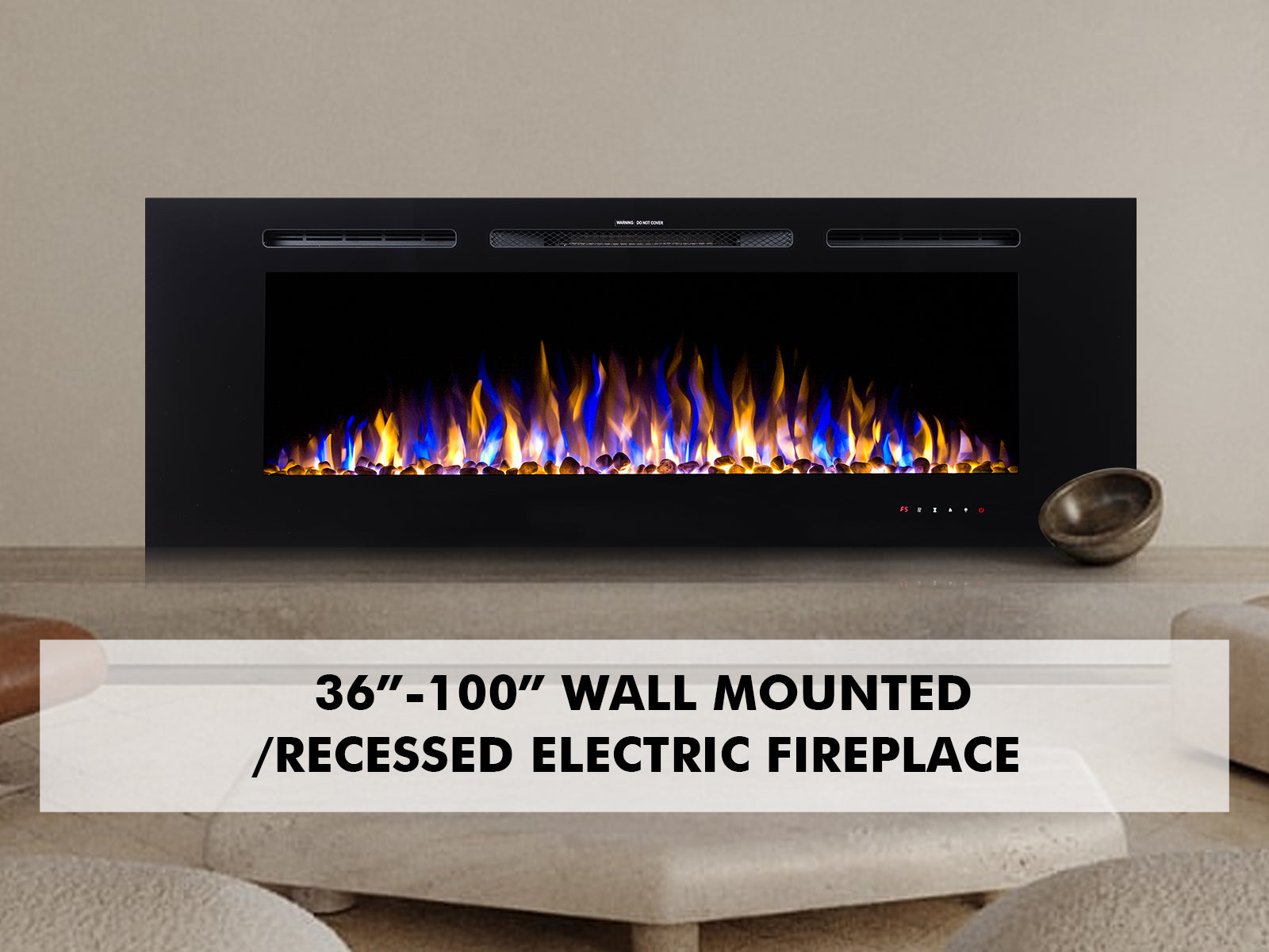 Electric Fireplace Wall Mounted Pr9043 Wall Heater Nz Depot 6 - Nz Depot