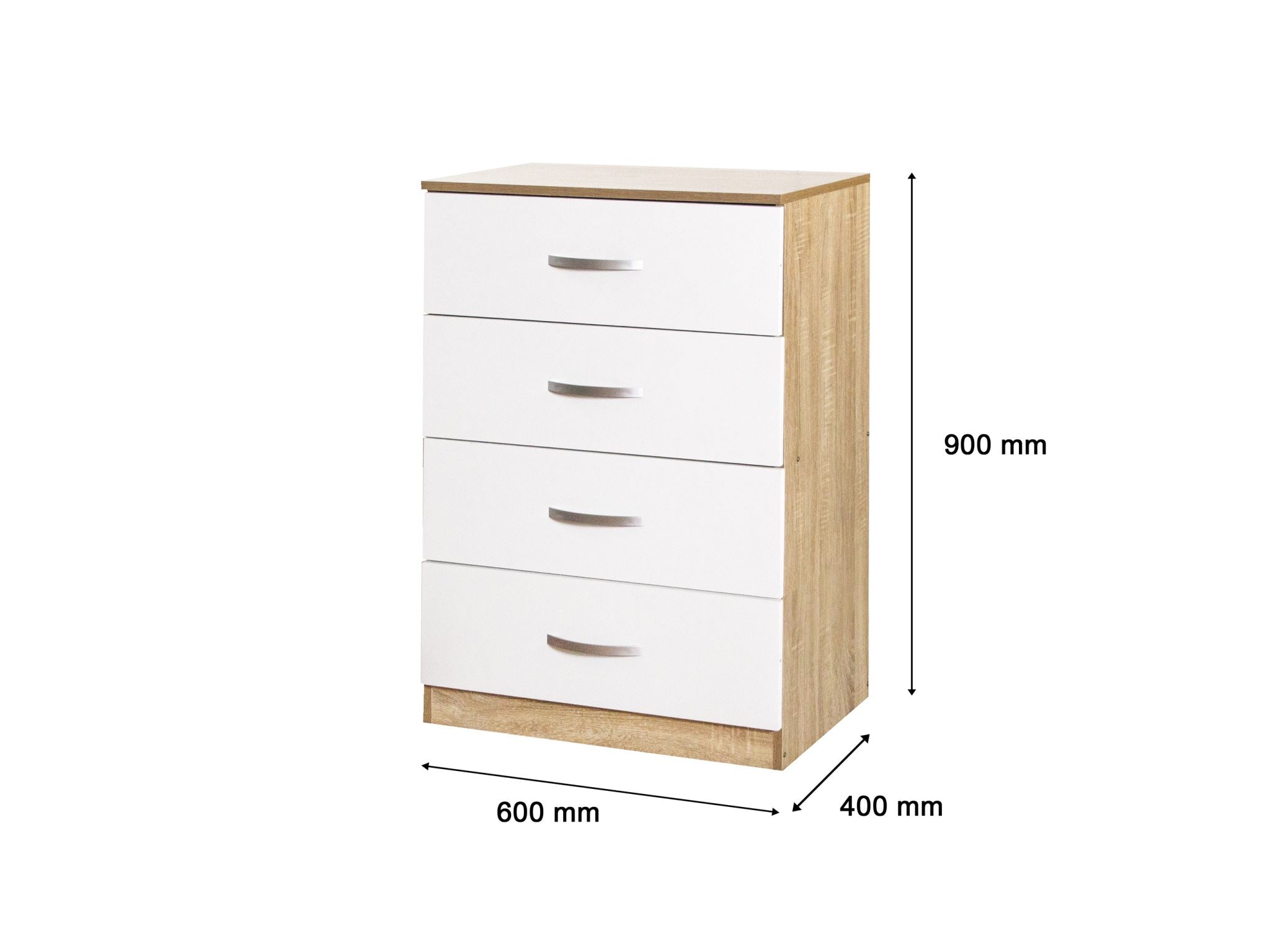 Escot 4 Drawer Chest PR66656616 Tallboys NZ DEPOT 4