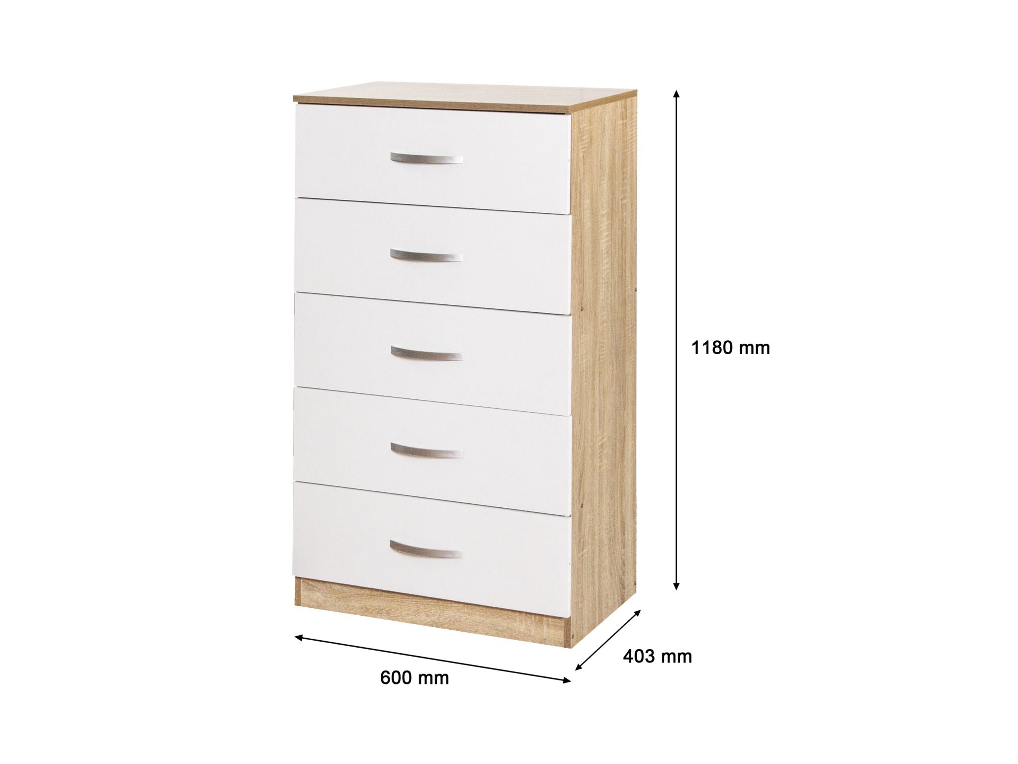 Escot 5 Drawer Tallboy Pr6402 Tallboys Nz Depot 6 - Nz Depot