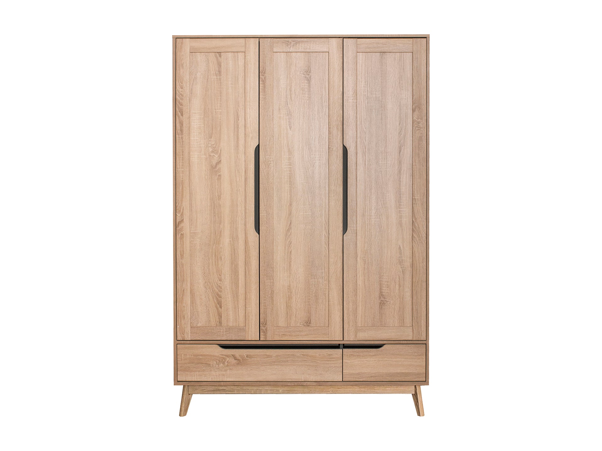 Fella 3 Doors Wardrobe With 2 Drawer