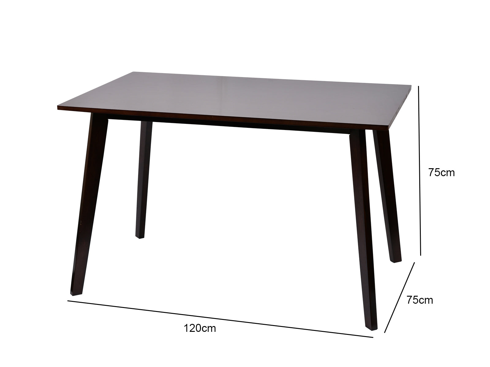 Fiesta Dining Table Wenge Pr5019 Dining Tables Nz Depot 3 - Nz Depot