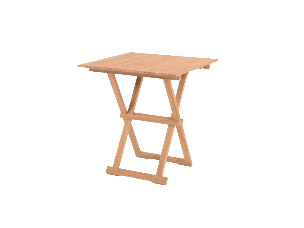 Folding Teak Wood Table 60Cm