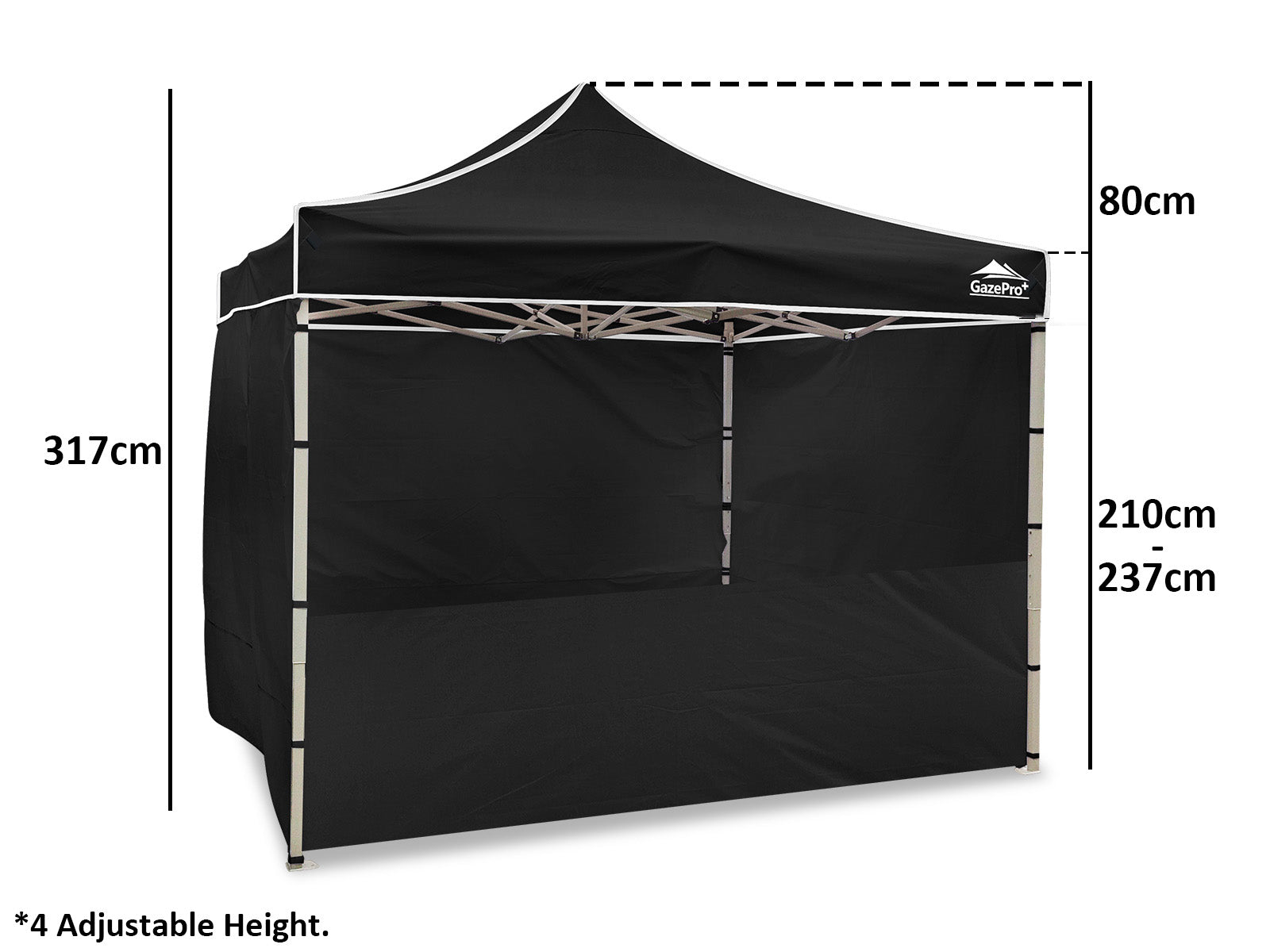 Gazebo C 3X3M Heavy Duty Pr5104 1 Gazebos Nz Depot 3 - Nz Depot