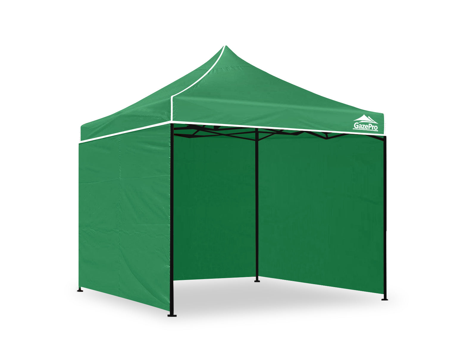 Gazebo C Silver Coated Roof 3X3M Green