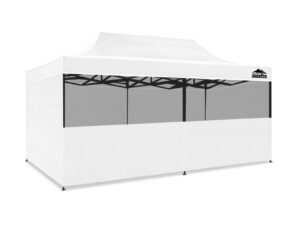 Gazebo C Silver Coated Roof 3X6M White Pr9259 Gazebos Nz Depot - Nz Depot