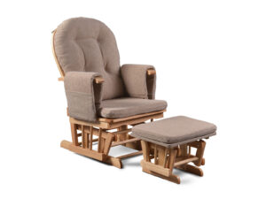 Glider chair with footstool PR7274 Recliners NZ DEPOT - NZ DEPOT