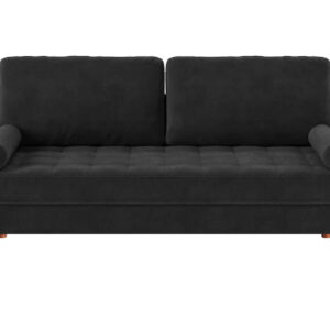 Gyllene Velvet 2 Seater Black