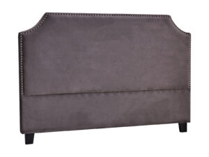 Headboard Nzk Velvet Dark Grey Pr10167 Headboards Nz Depot - Nz Depot