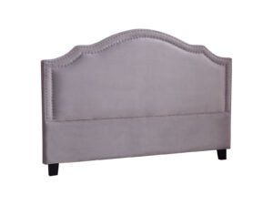 Headboard Nzk Velvet Light Grey Pr10170 Headboards Nz Depot - Nz Depot